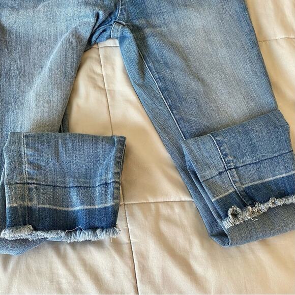 Pilcro and The Letterpress Women’s Size 26 Mid Rise Denim Raw Hem Jeans - Picture 15 of 16